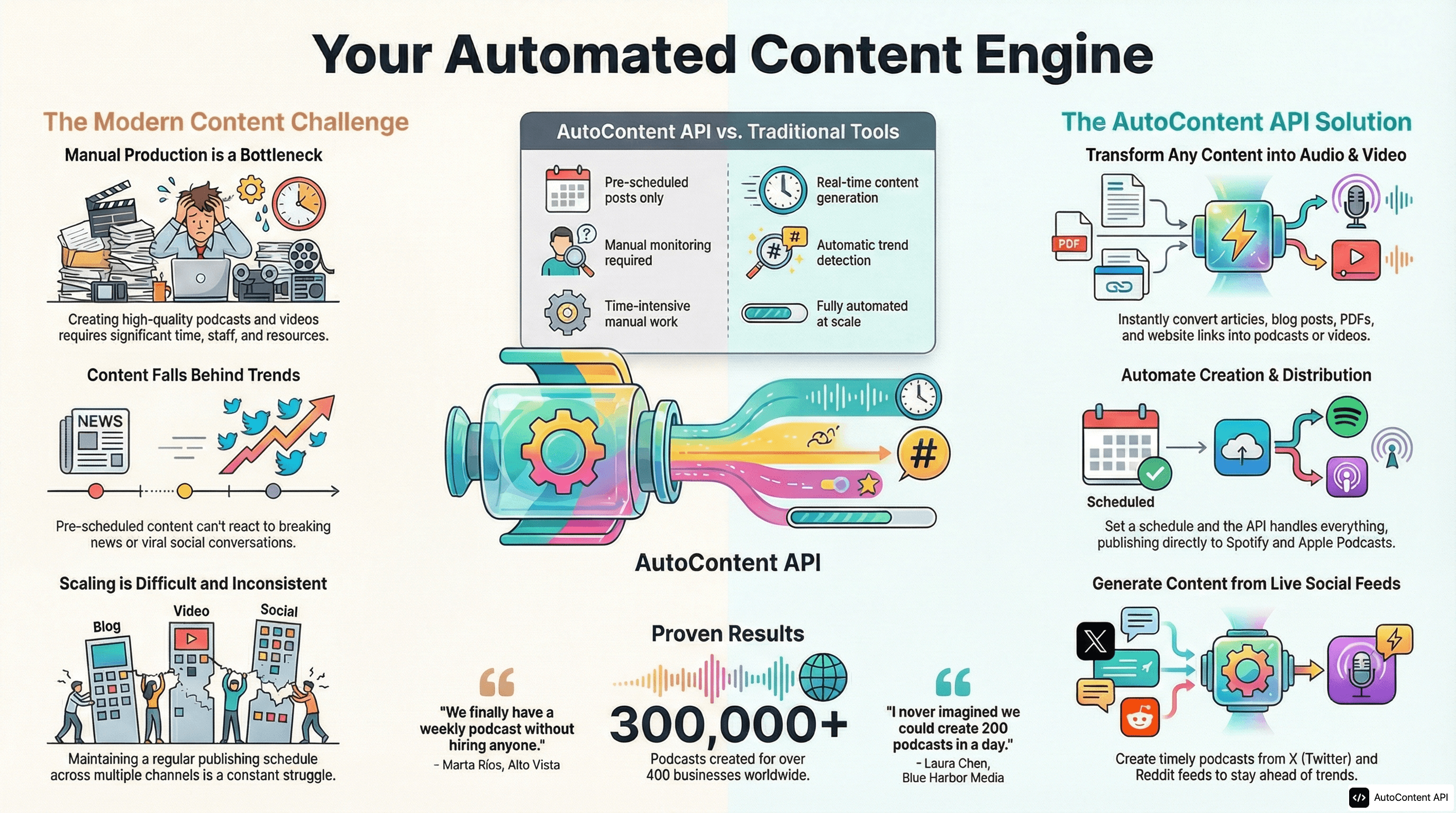 Example infographic in English