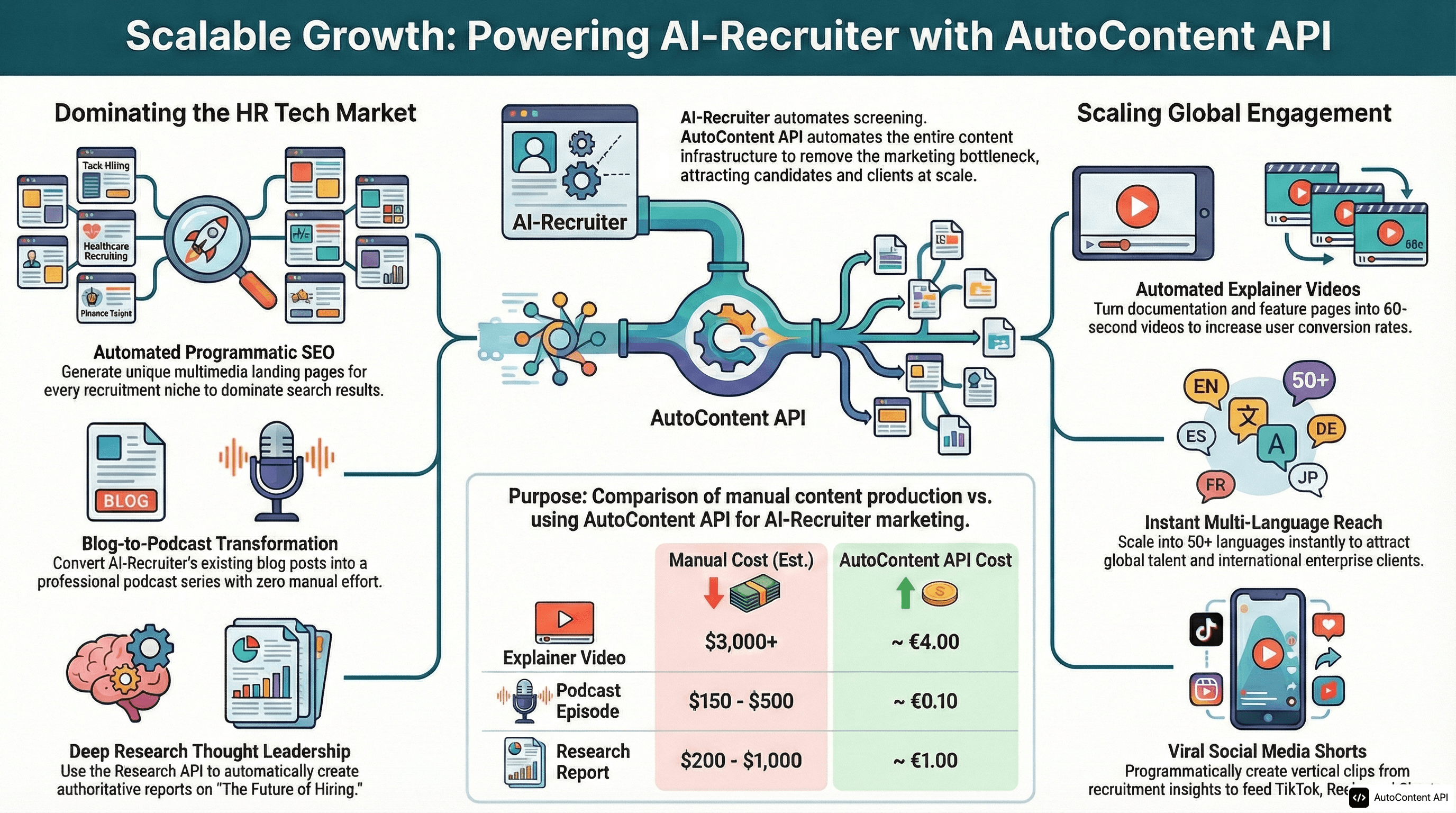AutoContent API infographic for https://ai-recruiter.com/
