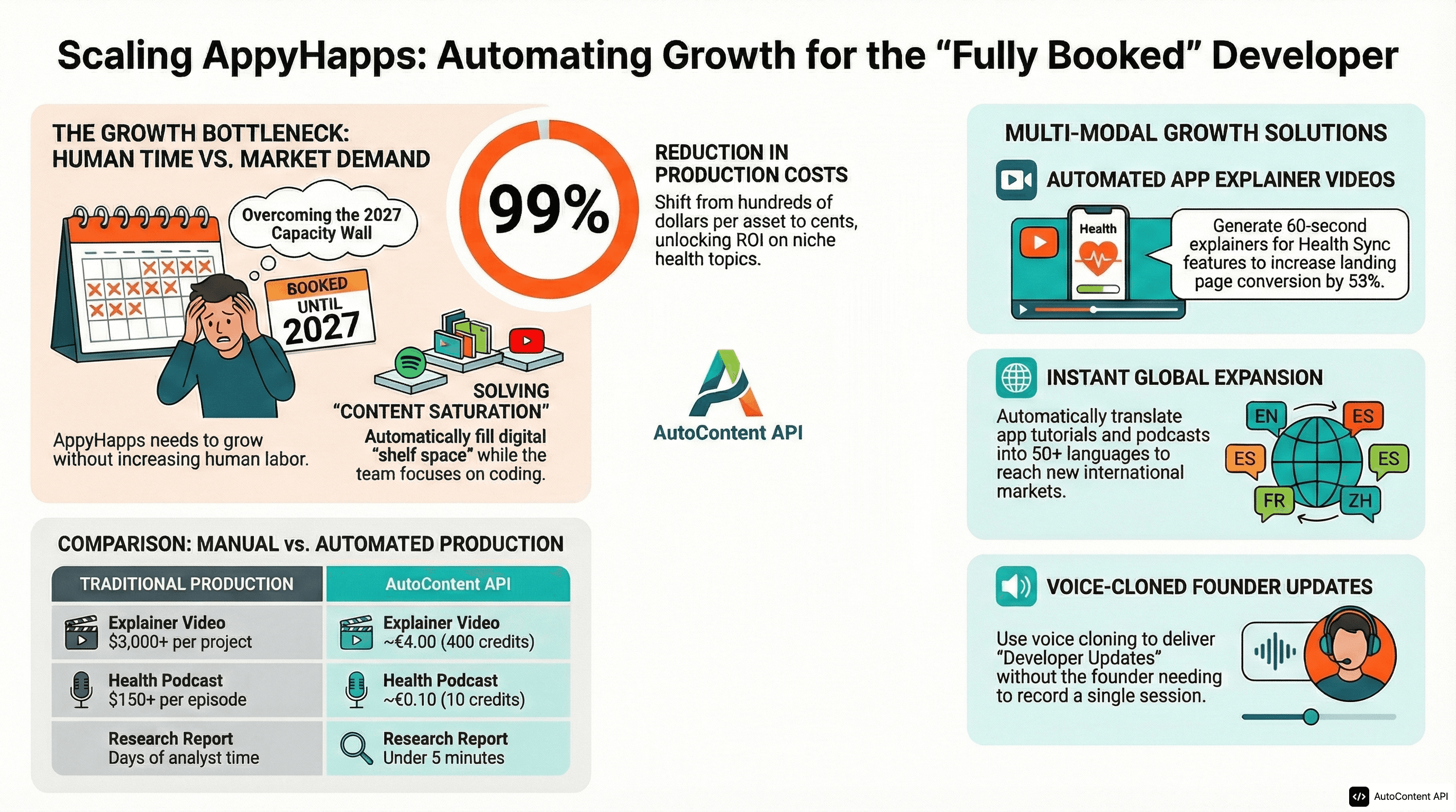 AutoContent API infographic for https://appyhapps.nl/