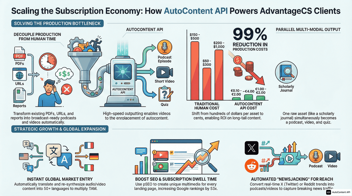 AutoContent API infographic for https://advantagecs.com/