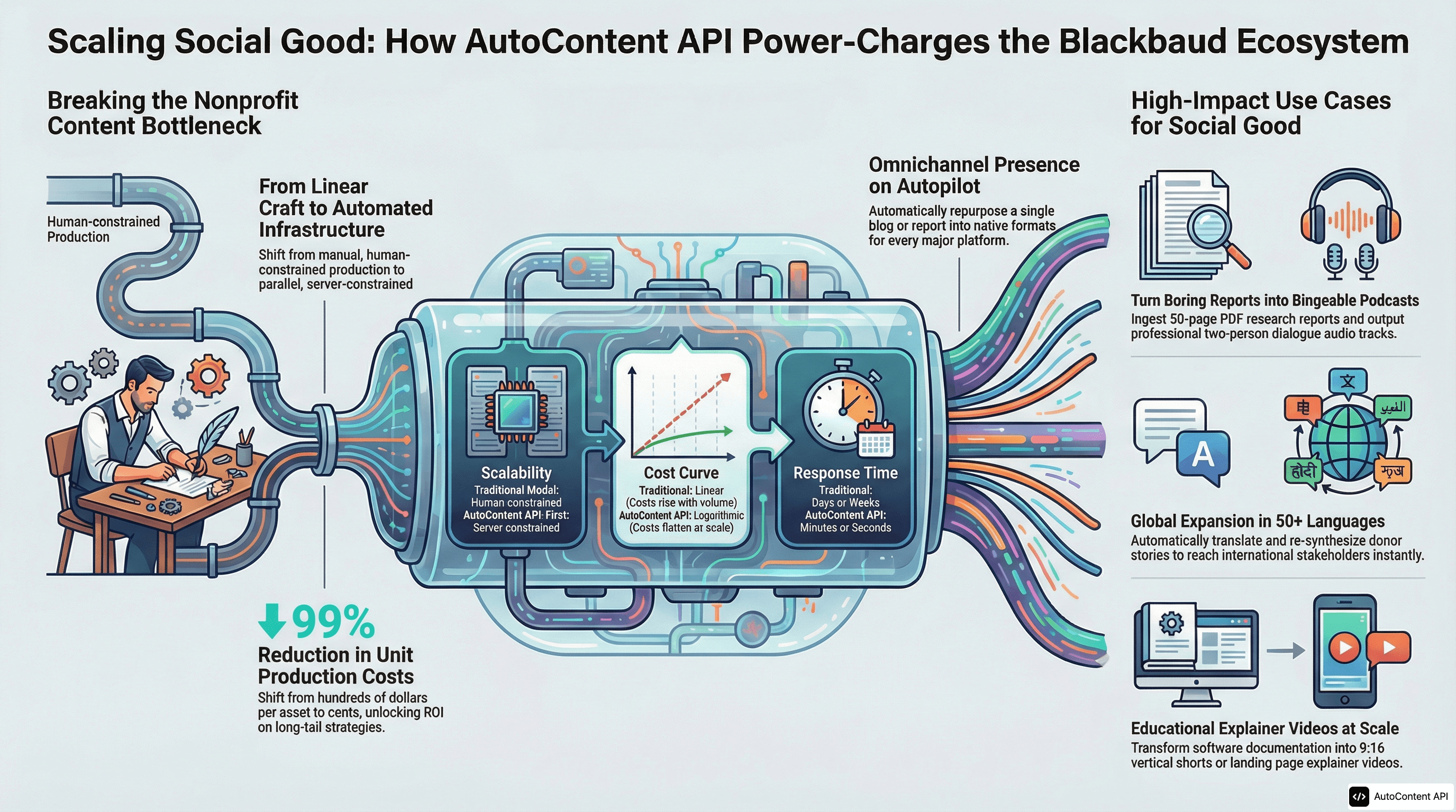 AutoContent API infographic for https://blackbaud.com/