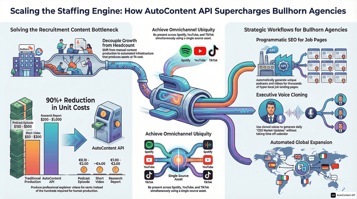 AutoContent API infographic for https://bullhorn.com/