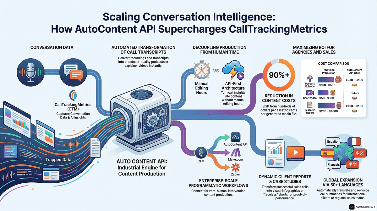 AutoContent API infographic for https://calltrackingmetrics.com/