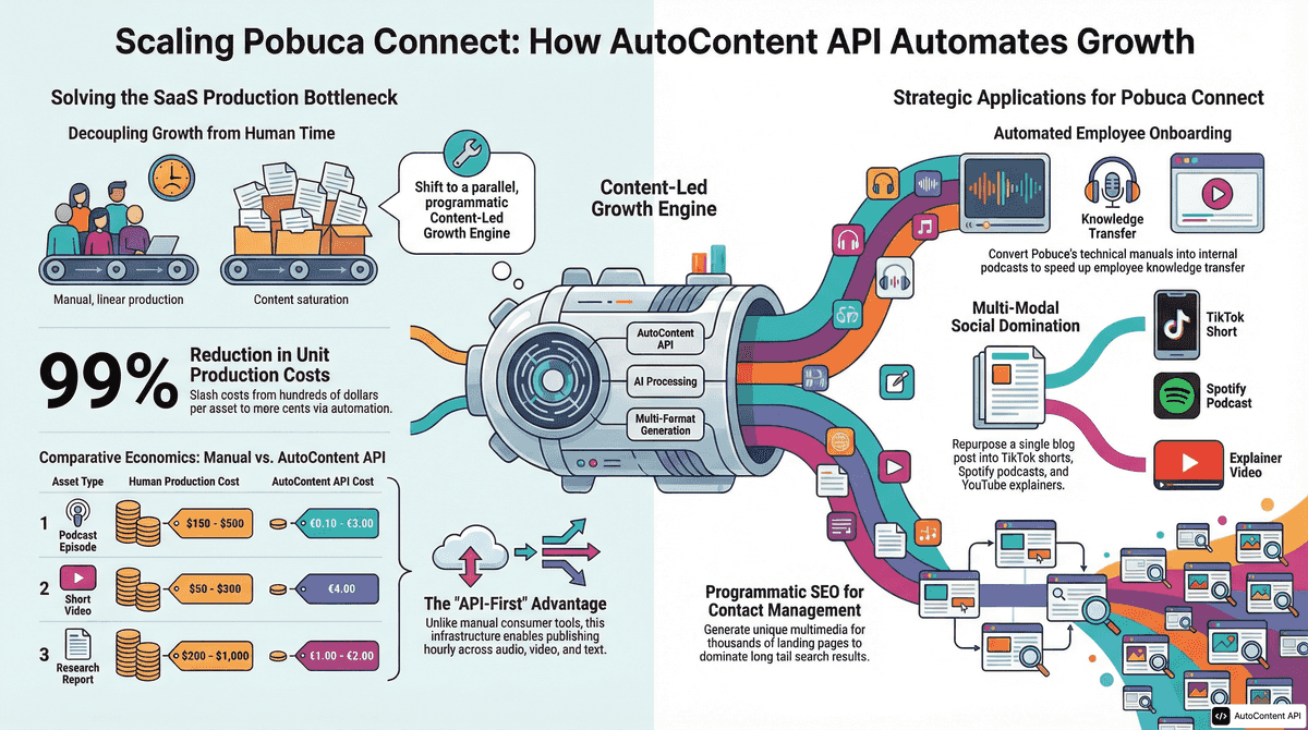 AutoContent API infographic for https://connect.pobuca.com/