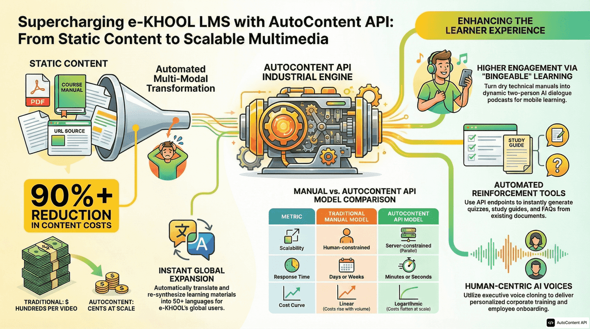 AutoContent API infographic for https://ekhool.com/