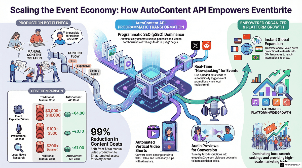 AutoContent API infographic for https://eventbrite.com/