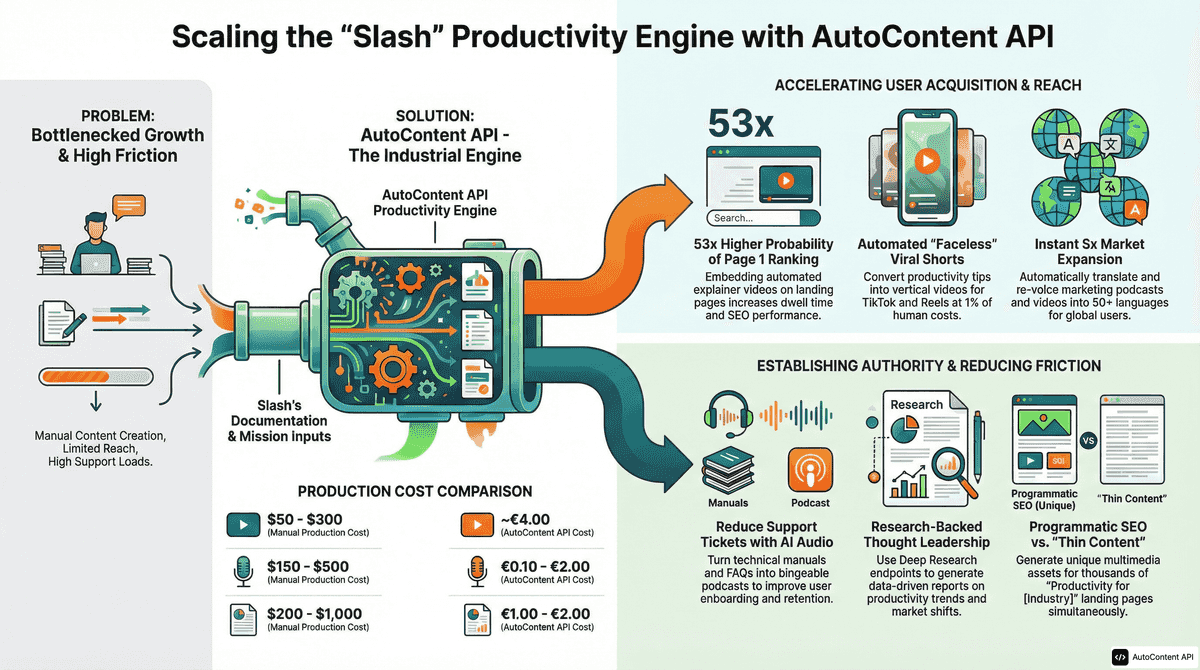 AutoContent API infographic for https://getslash.co/