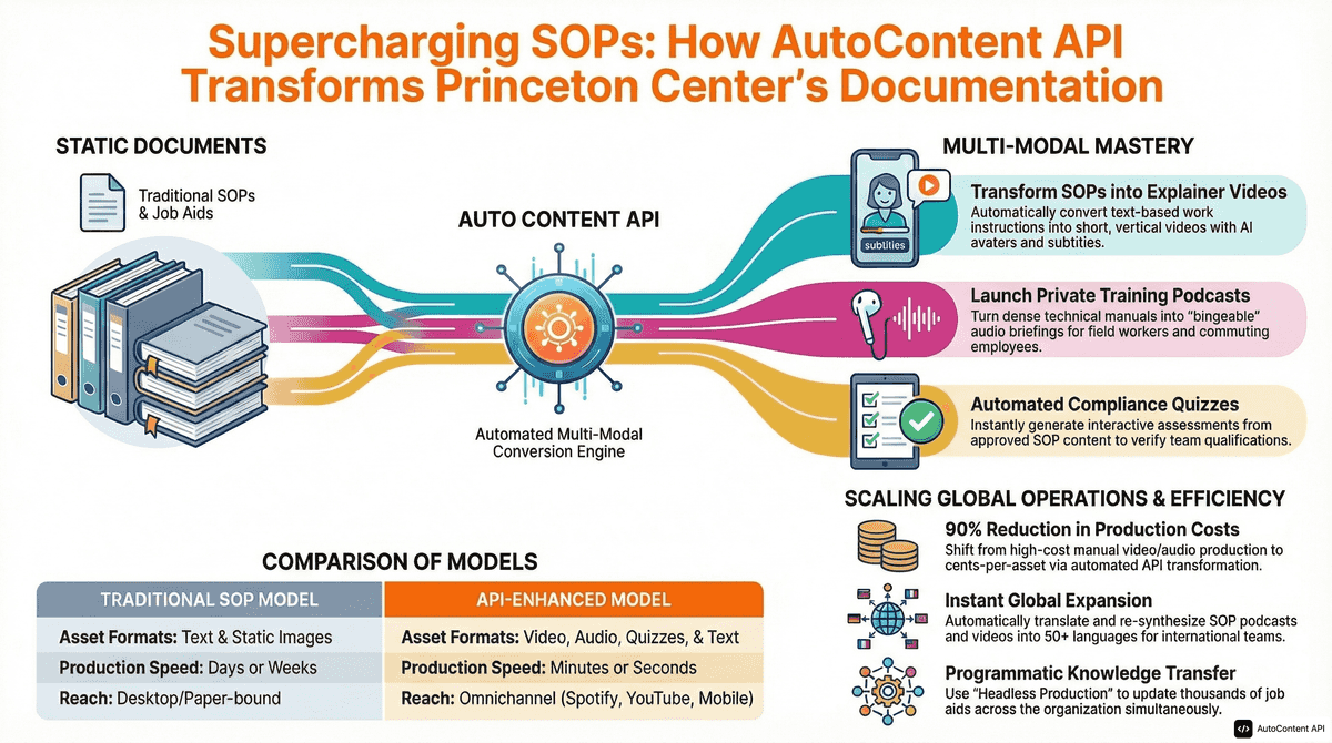 AutoContent API infographic for https://princetoncenter.com/