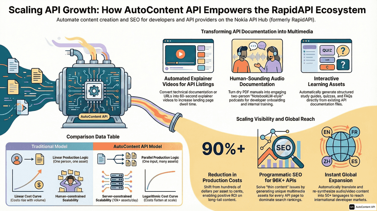 AutoContent API infographic for https://rapidapi.com/