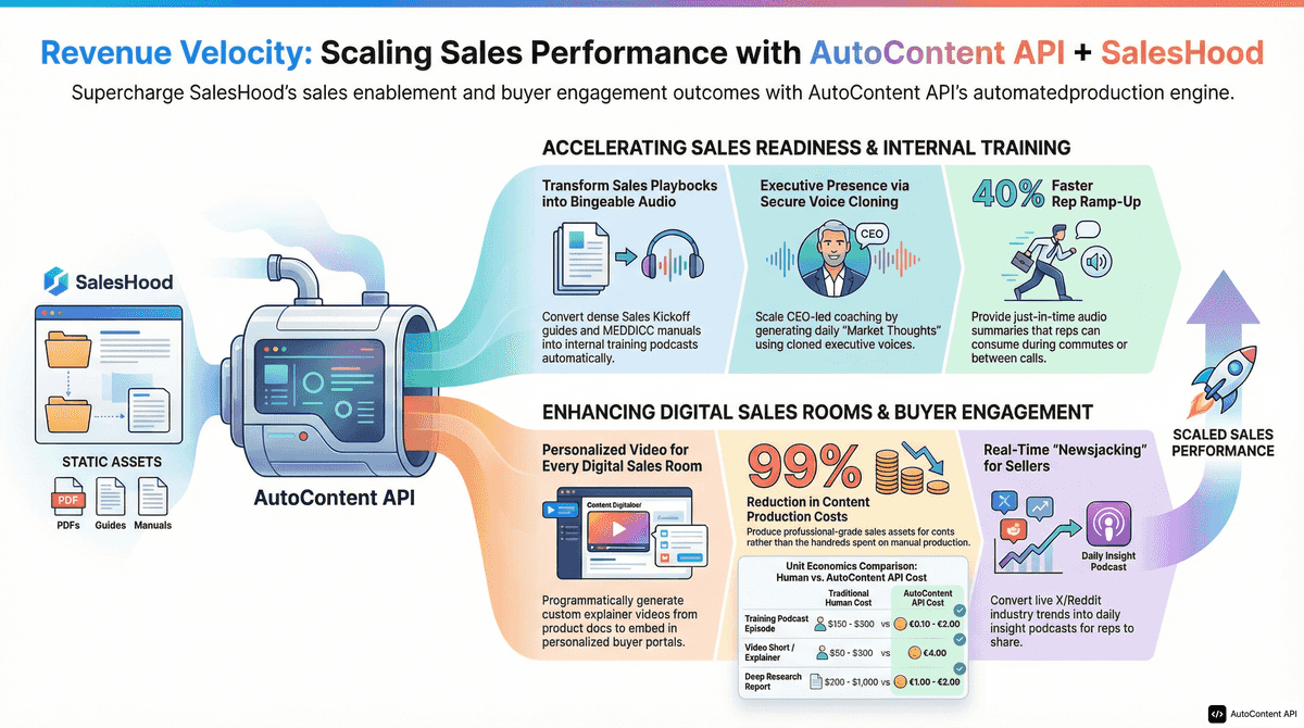 AutoContent API infographic for https://saleshood.com/